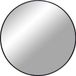 QUVIO Miroir mural – Rond – ø80 cm – Aluminium –