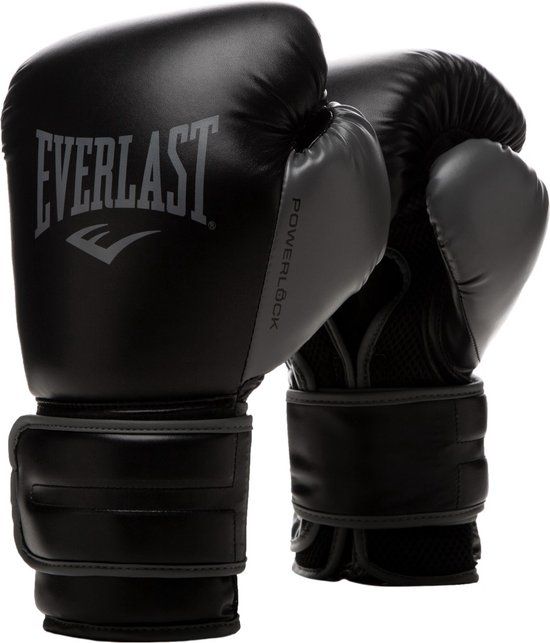 Everlast Powerlock 2 Bokshandschoenen - Zwart - 16 oz - Unisex