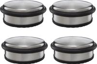 Protect-it Deurstopper/deurbuffer - 4 stuks - RVS - Zilver