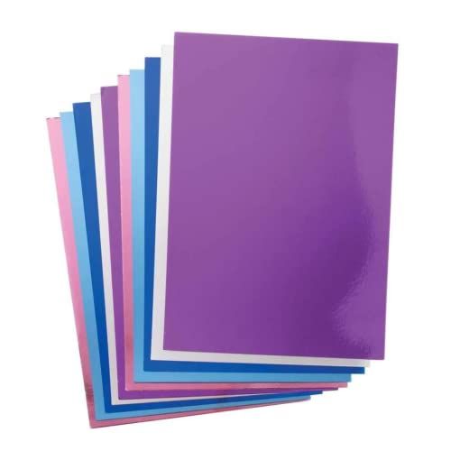 Baker Ross FE704 Winter Metallic A4 Kaart - Pak van 20