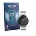 Savvies 3 Stuks Screenprotector - Geschikt voor Xcoast Minimalist Unisex Smartwatch - Transparant
