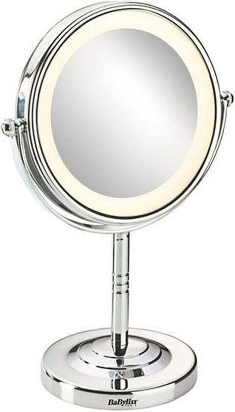 BaByliss 8435E Spiegel met Ringverlichting - Zilver