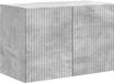 vidaXL TV Wandkast Beton Grijs Bewerkt Hout 59,5 x 31 x 40 cm