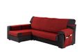 Martina Home Ribera dekt Chaise Longue, linkermouw 32x280x8 cm rood