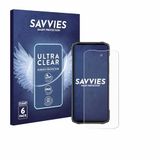 Savvies - Screenprotector voor Doogee Blade 20 - Folie Beschermfolie transparant 6 Stuks
