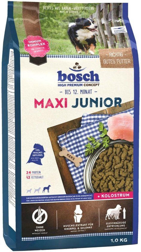 Bosch Maxi Junior - Droogvoer voor hond - 15 kg