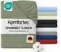 Komfortec Jersey hoeslaken, 100% katoen, 160 x 200 cm, 135 g/m², zacht, ademend en huidvriendelijk, met elastische rand, Oeko-Tex gecertificeerd, voor boxspringbed, toppers en matrassen