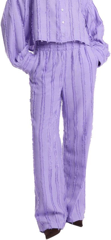 Refined Department Relaxed Nova Pantalon Paars