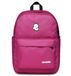 Invicta LAB Schoolrugzak, fuchsia, rugzak met twee vakken, organizertas, pc-tas, zijvakken voor drinkfles, eco-materiaal, Fuchsia, 30,5 x 39 x 21,5 cm, school