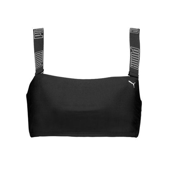 Puma Dames Bandeau Top - Zwart - Maat XL