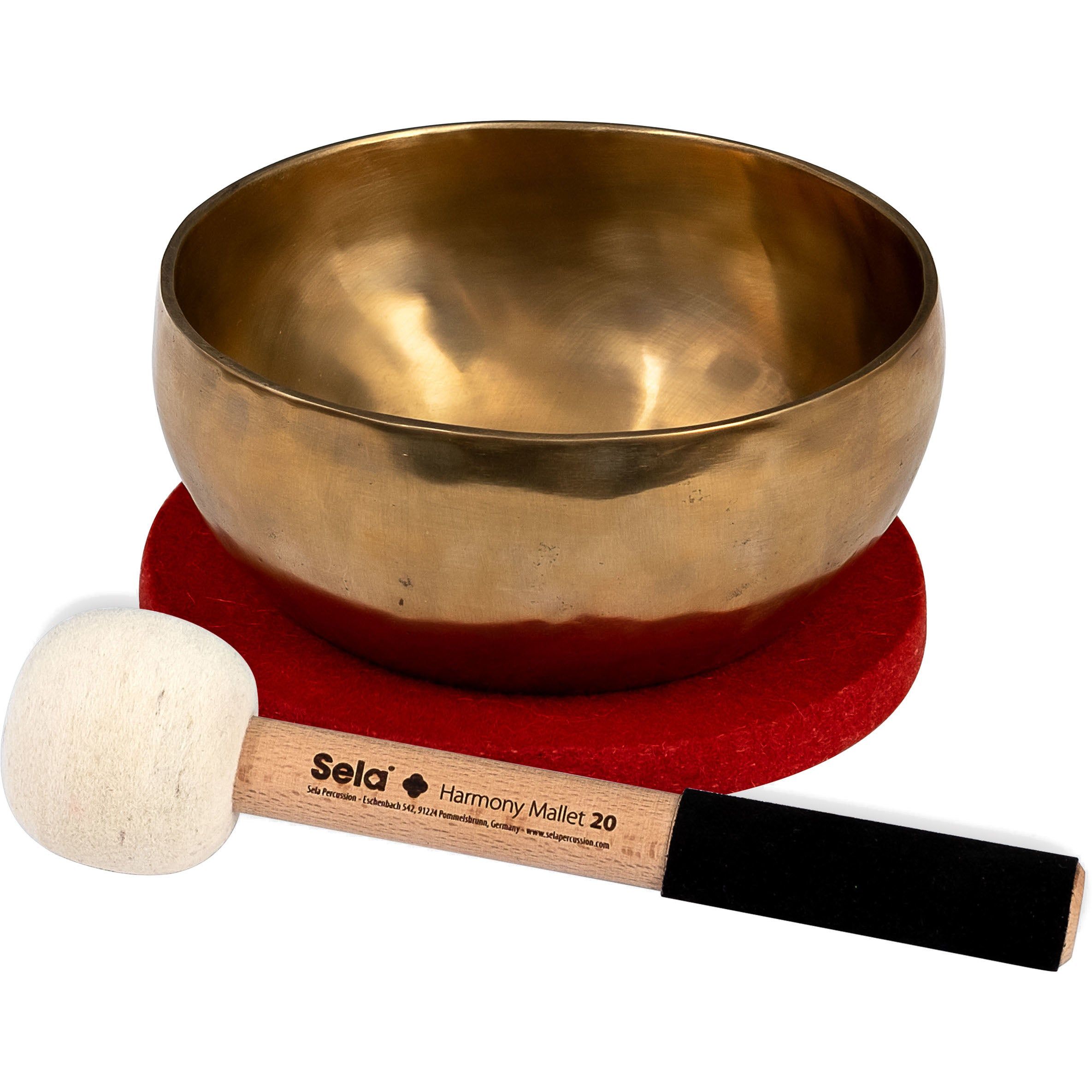 Sela Harmony Singing Bowl - 17 cm - For Music, Meditation & Sound Massage