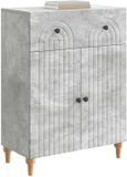 vidaXL Dressoir Betongrijs 66 x 34,5 x 90 cm Bewerkt hout