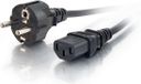 CablesToGo C2G electriciteitssnoeren 2m Universal Power Cord