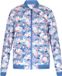 Homebase Gebloemde Jas met Rits Lange Mouw Roze Polyester S