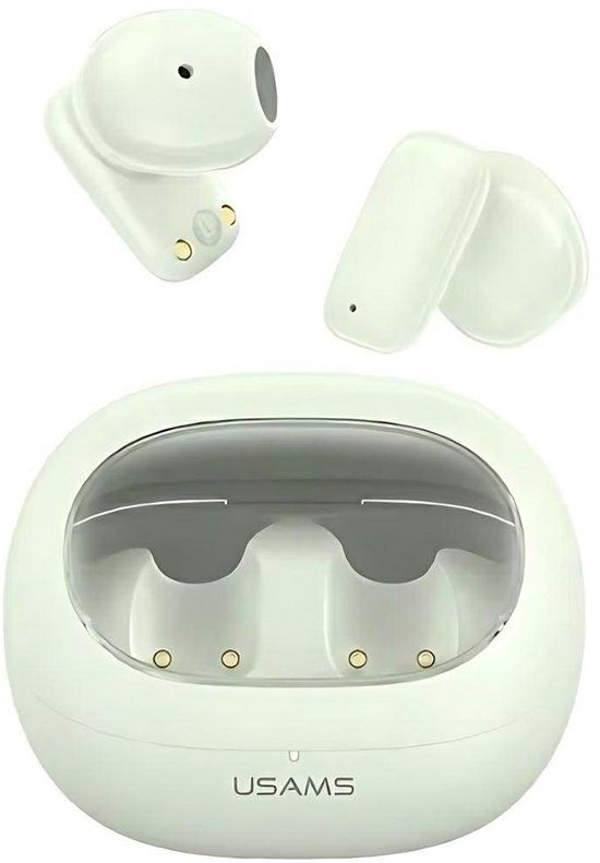 USAMS TD Serie - In-ear koptelefoon - Bluetooth 5.3 - Groen - Waterdicht