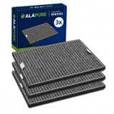 Alapure 3x 4550 Compatibel met Miele Koolstoffilter D12-P / DUMF12