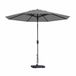 Madison Paros II Round Grey Parasol 300cm