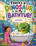 There's a Dinosaur in My Bathtub!: A Funny and Heartwarming Picture Book Full of Bubbles, Giggles, and Dinosaur Adventures for Kids Ages 3-7