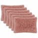 vidaXL - Kussensloop - 6 stuks - HEERLEN - Roze - 40 x 60 cm - PV Fleece