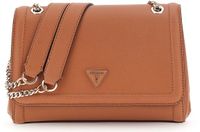 GUESS Noelle II Convertible Xbody Flap Bag Light Cognac