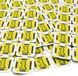 CombiCraft pièces de monnaie cassables / tapis cassables - 1000 pièces - Jaune