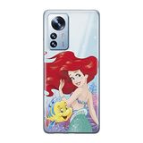 ERT GROUP mobiel telefoonhoesje voor Xiaomi 12 PRO origineel en officieel erkend Disney patroon Ariel and Flounder 001 aangepast aan de vorm van de mobiele telefoon, hoesje is gemaakt van TPU