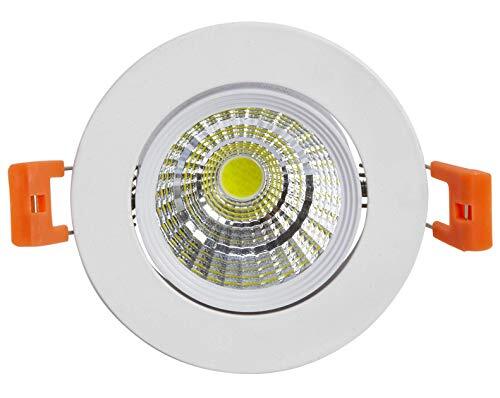 Mi-Led downlight, 7 W, wit