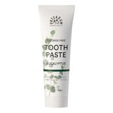 Urtekram Natuurlijke biologische tandpasta, veganistisch en fluoridevrij, 75 ml, eucalyptussmaak, 1 stuk