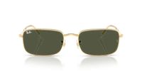 Ray-Ban Rb 3746 Lunettes de soleil unisexe doré vert 56mm