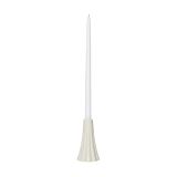 Broste Copenhagen Bougeoir Heli 14 cm Crème