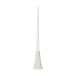 Broste Copenhagen Bougeoir Heli 14 cm Crème