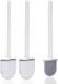 Bol Brosse Toilet en Silicone - Sneldrogend - Set van 2