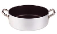 Pentole Agnelli Platinum Stoofpan - 24 cm - Zilver/Zwart