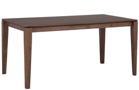 Beliani Eettafel donkerbruin 160 x 90 cm LOTTIE