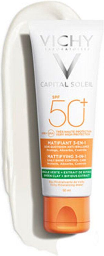 Vichy Capital Soleil Anti-Glimmen Zonnebrand SPF50 - 50ml