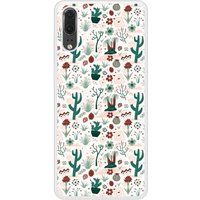 P20 Cactus Bedrukt siliconen hoesje