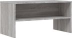vidaXL Tv-meubel 80x40x40 cm bewerkt hout grijs sonoma eikenkleurig
