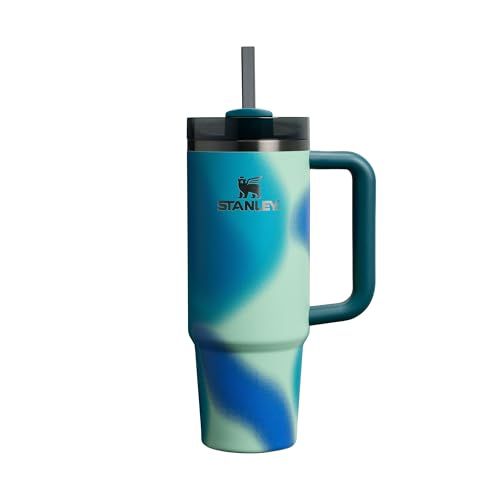Stanley Quencher H2.0 Flowstate Tumbler 0.89L - Coastal Teal Motion