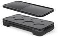 LIVOO Crêpière et grill 2-en-1 DOC349N, 1500 W, 8 mini-crêpes d'un diamètre de 11,5 cm, revêtement antiadhésif sans PFAS, noir