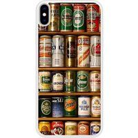 iPhone XS Max Canettes Bedrukt siliconen hoesje