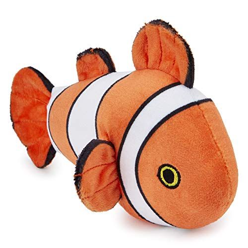 Zappi Co Childrens Clown Fish Soft Toy - Small (5-6 inch) - Newborn Gift