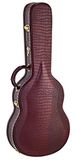 ORTEGA Classic Pro - Brown Croco, Brons hardware, Arch Top, 100mm diep (OCCPRO-T)