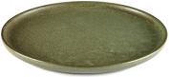 Serax Surface Dessert Plate 21 cm - Camogreen - Set of 4