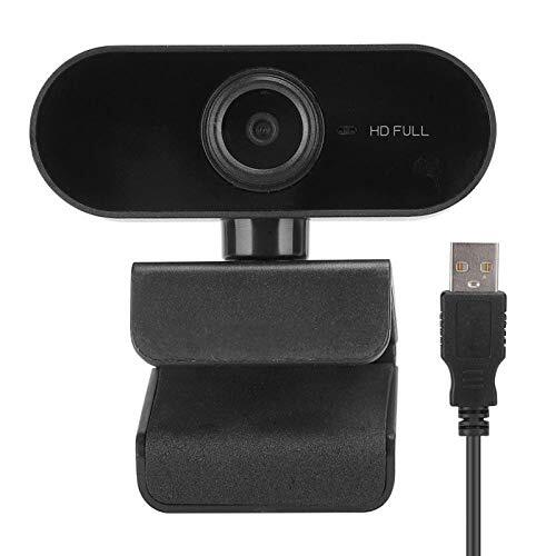 Webcam With Microphone, 1080P Desktop/Laptop Computer Camera, USB Webcam Plug And Play, PC Webcam For Live Streaming, Video Call, Conference, Recording, Online Classes, Game(Black - View #12