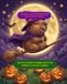 Capybara Halloween Coloring Book for Kids Ages 5-9: 30 Cute Spooky Scenes with the World's Chillest Animal