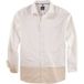 OLYMP Casual Relaxed Fit Overhemd beige, Gestreept