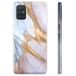 Samsung Coque Samsung Galaxy A71 en TPU - Marbre Élégant