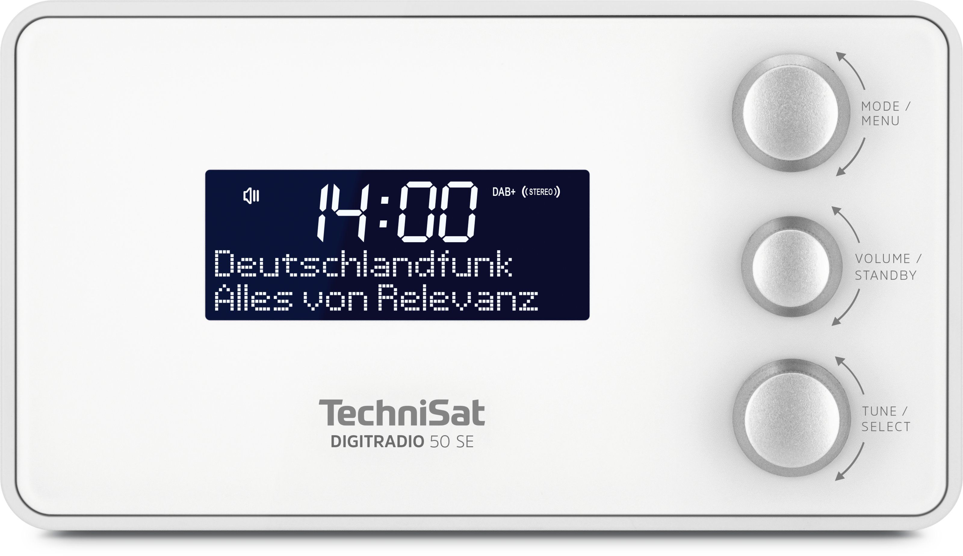 TechniSat DIGITRADIO 50 SE - Persoonlijke DAB+ / FM Radio - Wit