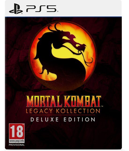 Mortal Kombat Legacy Kollection Deluxe Edition - PS5 - Blu-ray - PAL