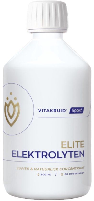 Vitakruid Elite elektrolyten vloeibaar 0% zoetstoffen & kcal 300 Milliliter